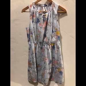 Mossimo light blue floral dress